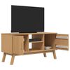 vidaXL Meuble TV OLDEN marron 114x43x57 cm bois de pin massif