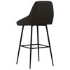 vidaXL Tabouret de bar Gris Similicuir