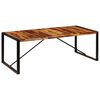 vidaXL Table de salle &agrave; manger 220x100x75 cm Bois massif