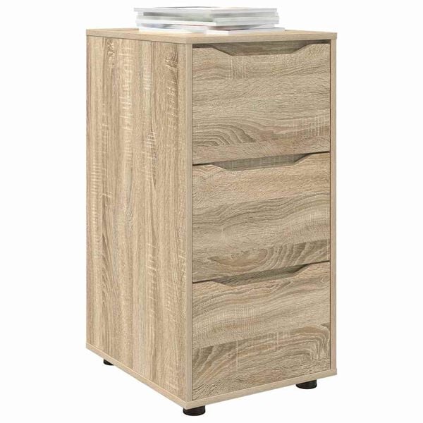 vidaXL Armoire de rangement Ch&ecirc;ne Sonoma 40 x 48 x 81 cm