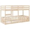 vidaXL Lit superpos&eacute; 80x200 cm Bois de pin massif