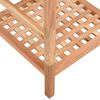 vidaXL &Eacute;tag&egrave;re de salle de bain 35,5x35,5x112,5cm Bois massif de noyer