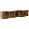 vidaXL Ensemble de meubles TV 2 pc Bois Ancien Bois d'ing&eacute;nierie