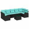 vidaXL Ensemble de canap&eacute; de jardin 8 pc 7-Nombre de places
