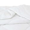 vidaXL Duvet toutes saisons avec oreiller 2 pcs Blanc Microfibre