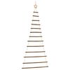 vidaXL Sapin de No&euml;l suspendu avec &eacute;toile sup&eacute;rieure 86x180 cm