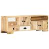 vidaXL Meuble TV 120x30x40 cm Bois massif de manguier