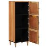 vidaXL Haut Armoire Naturel 40 x 33 x 110 cm Bois de mangue massif
