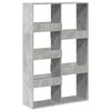 vidaXL Cloison de s&eacute;paration gris b&eacute;ton 100x33x155,5cm bois ing&eacute;nierie