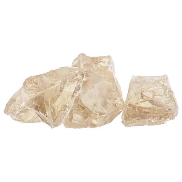 vidaXL Pierres de Jardin Dor&eacute; 12 cm Verre