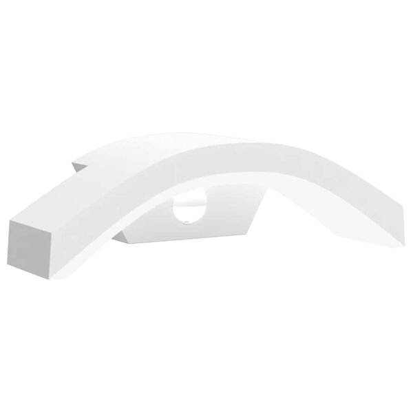 vidaXL Applique murale LED d'ext&eacute;rieur avec capteurs blanc