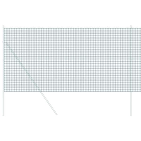 vidaXL Cl&ocirc;ture en fil soud&eacute; Vert 0.8 x 10 m