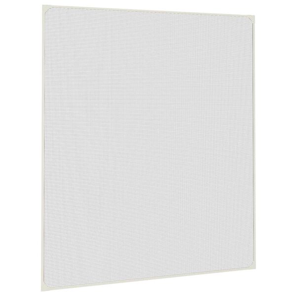 vidaXL Moustiquaire magnétique pour fenêtres blanc 130x150 cm