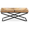 vidaXL Table basse Bois de manguier massif 110x55x42 cm