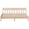 vidaXL Cadre de lit sans matelas 200x200 cm bois massif de pin