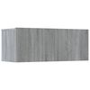 vidaXL Ensemble de meubles TV 5 pcs Sonoma gris Bois d'ing&eacute;nierie