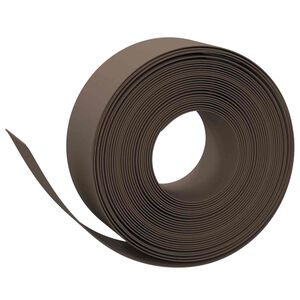 vidaXL Bordures 25 m 20 cm PE Marron