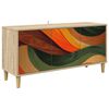 vidaXL Meuble TV BONN 102 x 33 x 50 cm Sonoma Bois d'ing&eacute;nierie