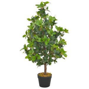 vidaXL Plante artificielle avec pot Laurier Vert 90 cm