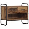 vidaXL Meuble TV 60 x 30 x 50 cm Bois ancien Bois d'ing&eacute;nierie