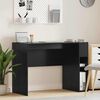 vidaXL Bureau Ch&ecirc;ne noir 109 x 50 x 78 cm Bois d'ing&eacute;nierie