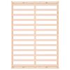 vidaXL Cadre de lit sans matelas 120x200 cm bois massif