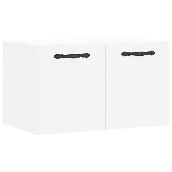 vidaXL Armoire murale Blanc 60x36,5x35 cm Bois d'ing&eacute;nierie