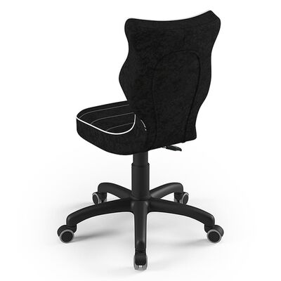 Entelo Chaise ergonomique pour enfants Petit Black Visto 01 Noir