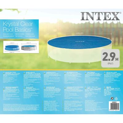 Intex Couverture solaire de piscine ronde 305 cm 29021