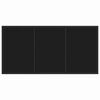 vidaXL Ensemble de salle à manger pour jardin 5 pcs Noir et gris