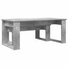 vidaXL Ensemble de tables basses 2 pcs Gris b&eacute;ton Bois d'ing&eacute;nierie