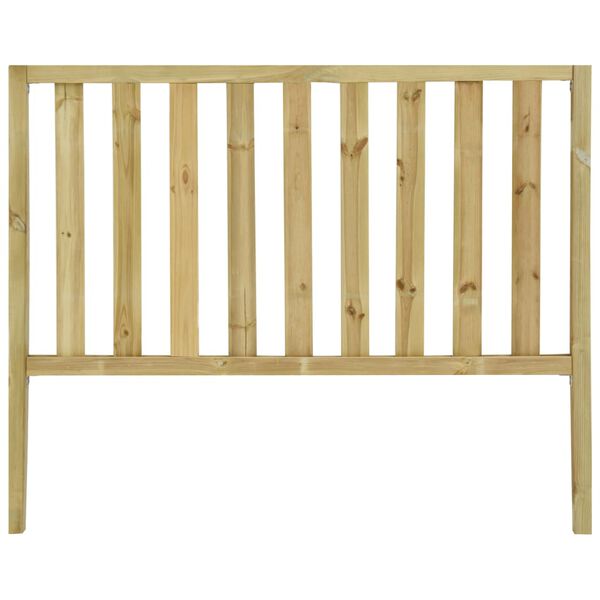 vidaXL Cl&ocirc;ture de jardin bois de pin impr&eacute;gn&eacute; 14,14x1,5 m