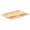 vidaXL Dessus de table Bois de manguier solide 25-27 mm 90x60 cm