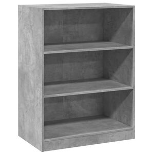 vidaXL Garde-robe gris b&eacute;ton 77x48x102 cm bois d'ing&eacute;nierie