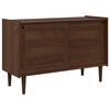 vidaXL Buffet BILBAO Caramel fonc&eacute; 114 x 45 x 75 cm