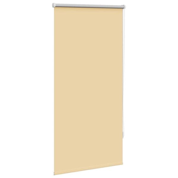 Store enrouleur occultant beige 60 x 120 cm