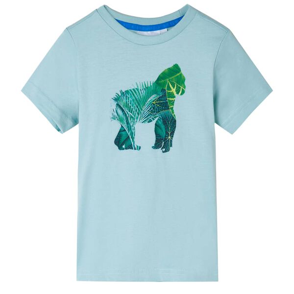 T-shirt pour enfants aqua clair 92