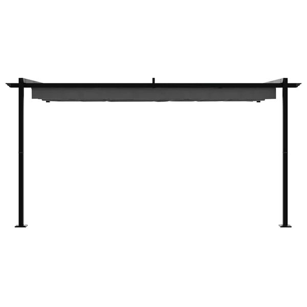 vidaXL Pavillon Anthracite 400 x 300 x 200 cm Polyester