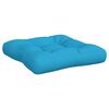 vidaXL Coussins de palette lot de 3 bleu tissu