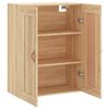 vidaXL Armoire murale ch&ecirc;ne sonoma 69,5x34x90 cm bois d'ing&eacute;nierie