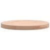 vidaXL Dessus de table &Oslash;30x2,5 cm rond bois massif de h&ecirc;tre