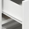 vidaXL Buffet avec tiroir Blanc 120 x 36 x 69 cm Bois d'ing&eacute;nierie
