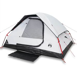 vidaXL Tente de camping à dôme 4 personnes tissu occultant imperméable