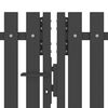 vidaXL Portail de jardin en acier 400x200 cm anthracite