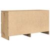 vidaXL Meuble TV ch&ecirc;ne artisanal 100x35x54 cm bois d'ing&eacute;nierie