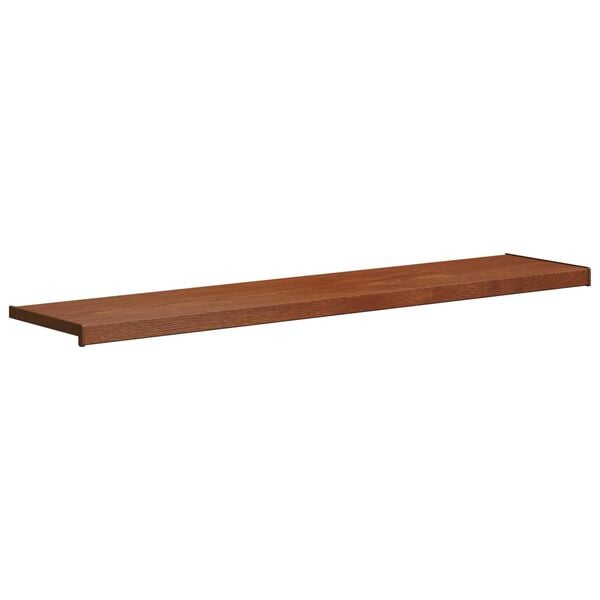 vidaXL Appui de fen&ecirc;tre Bois Brun 120 x 35 x 4,5 cm PVC
