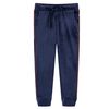 Pantalon de surv&ecirc;tement pour enfants bleu marine 92
