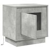 vidaXL Cabinet de chevet 2 pcs Gris b&eacute;ton 44 x 34,5 x 45 cm