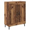 vidaXL Buffet Bois Ancien 69,5 x 34 x 90 cm Bois d'ing&eacute;nierie et fer