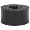 vidaXL Bordure en caoutchouc de chasse-neige noir 150x8x1 cm